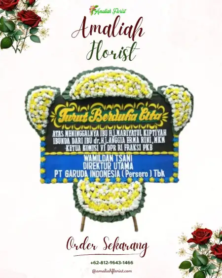 Papan Bunga Duka Pisangan Jaya